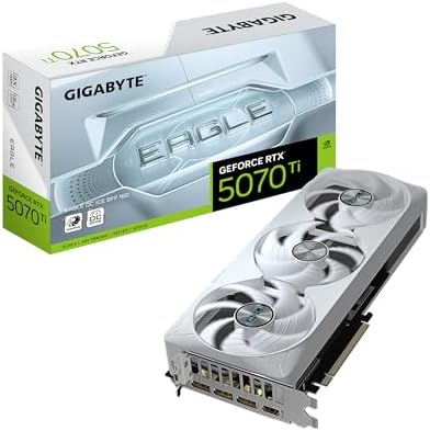 GIGABYTE GeForce RTX 5070 Ti Eagle OC ICE SFF 16G Graphics Card, ...