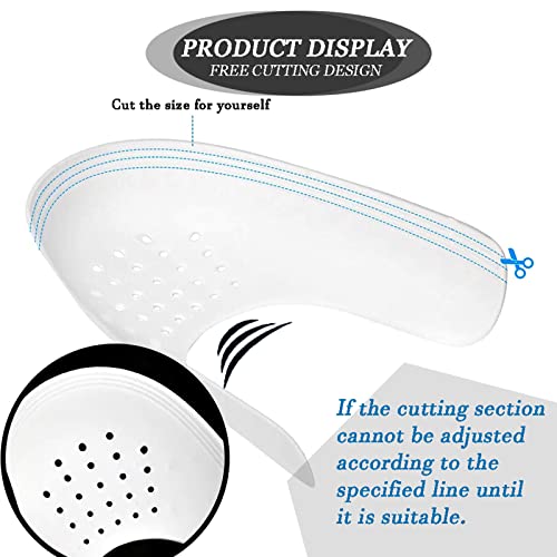 4 Pairs Crease Protector For Air Force Shoes, Sneaker Protectors, Crease Guards Anti Crease Shoes Protector, Anti Wrinkle Shoes Crease Protector, No Crease Shoe Inserts For Men's 7.5-12 #TOP4