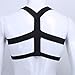 Mens Harness Belt Nylon Elastic Body Shoulder Strap Sexy Halter Club Wear Cosplay Costume Sexy Black Sissy Lingerie Adjustable Harness Men Belts Bondage Body