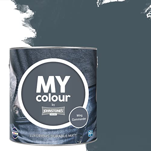 MY colour by Johnstone's - Luxurious Durable Matt - Wing Commander - Colour Intense Technology - 2.5L, 2.5 l (Pack of 1) - Image 2
