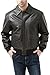 Landing Leathers Men Air Force A-2 Leather Flight Bomber Jacket (Also available in Big & Tall), Brown, X-Large