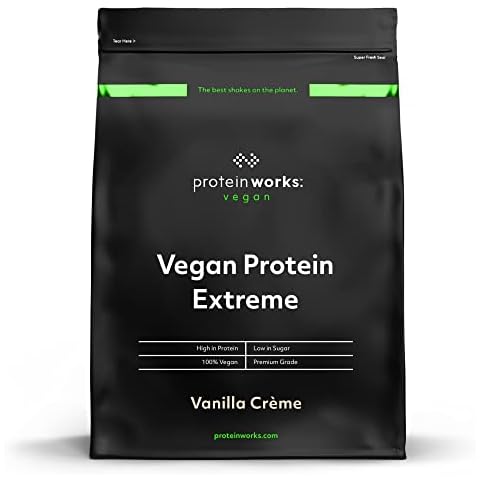 Proteína Vegana Extreme de 500g sabor crema de vainilla Cover