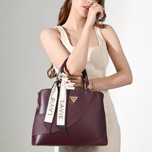 Image of Lavie Signature Women's Omaha 3C Satchel Handbag | Satchel Bag for Work | Ladies Purse | Stylish Shoulder Bag | Gift For Women