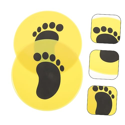 Amosfun 2 Peças Bolas De Futebol Almofada De Chão Disco De Marcação Discos De Treinamento De Sentime