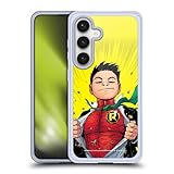 Head Case Designs Officially Licensed Batman DC Comics #38 Bulletproof Damian Wayne Gel Case [Military Grade Protection] Compatible with Samsung Galaxy S24 5G and Compatible with MagSafe