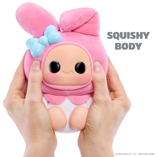 Hyojo Hello Kitty and Friends Series, Blind Box Mixed Material Squishy Collectible, Limited Edition, 3 to Collect, Hello Kitty, My Melody, Chococat,Gift for All Ages by Hyojo - Used condition - Image 3
