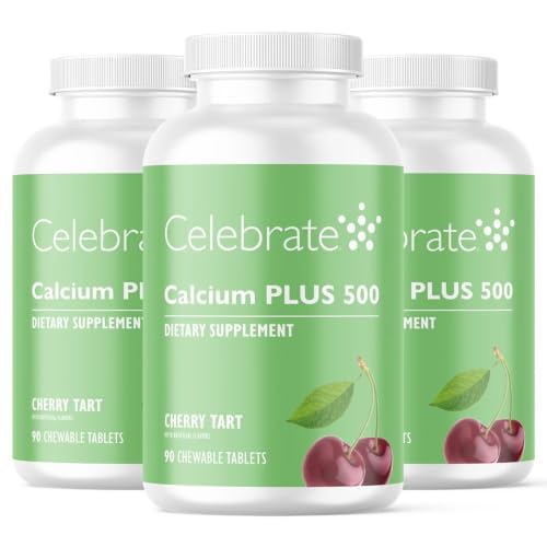 Celebrate Vitamins Calcium Plus - 500mg Calcium Citrate, 333 IU