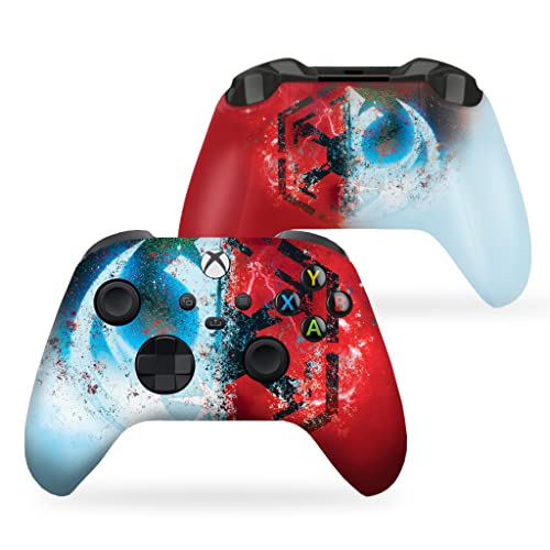 DreamController Original X-box Modded Controller Special Edition Customized Compatible with X-box One S/X-box Series X/S &amp; Windows 10 Made with Advanced HydroDip Print Technology (Not Just a Skin)