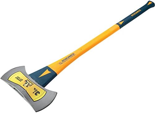 Amazon Com Roughneck 3 5 Lb Double Bit Axe Model Number 70 706 Fiskars Double Axe Patio Lawn Garden