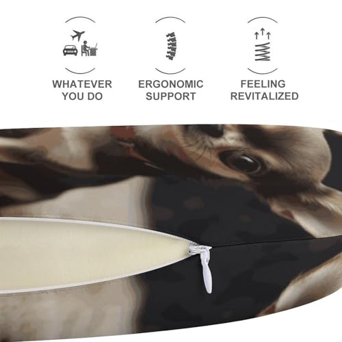 Almohada espuma viscoelástica tamaño único cómodo cuello miniatura 5