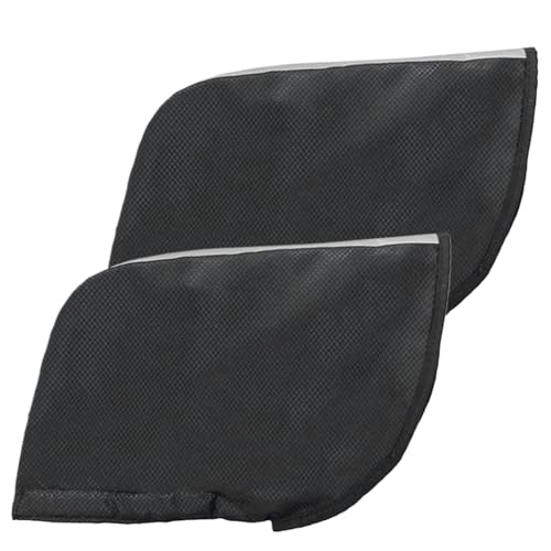 Gants pour déambulateur et fauteuil roulant noirs doublés velours
