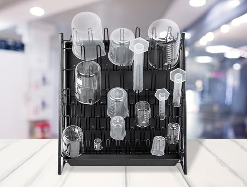 image for Inevibe Drying Rack for Lab Glassware and Bottles - Laboratory Drainin
