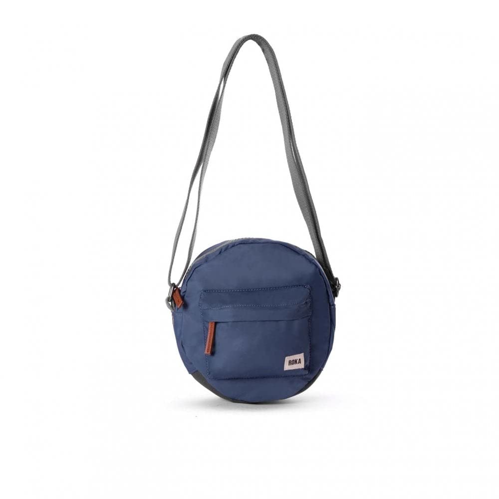 Roka London Unisex Bag Paddington B Small Sustainable Nylon Airforce