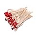 Produktbild Artibetter 90pcs Piano Tuning Rope Bridle Straps Kletterseilgurte Ledergürtel für Piano Instrument Zubehör (Beige