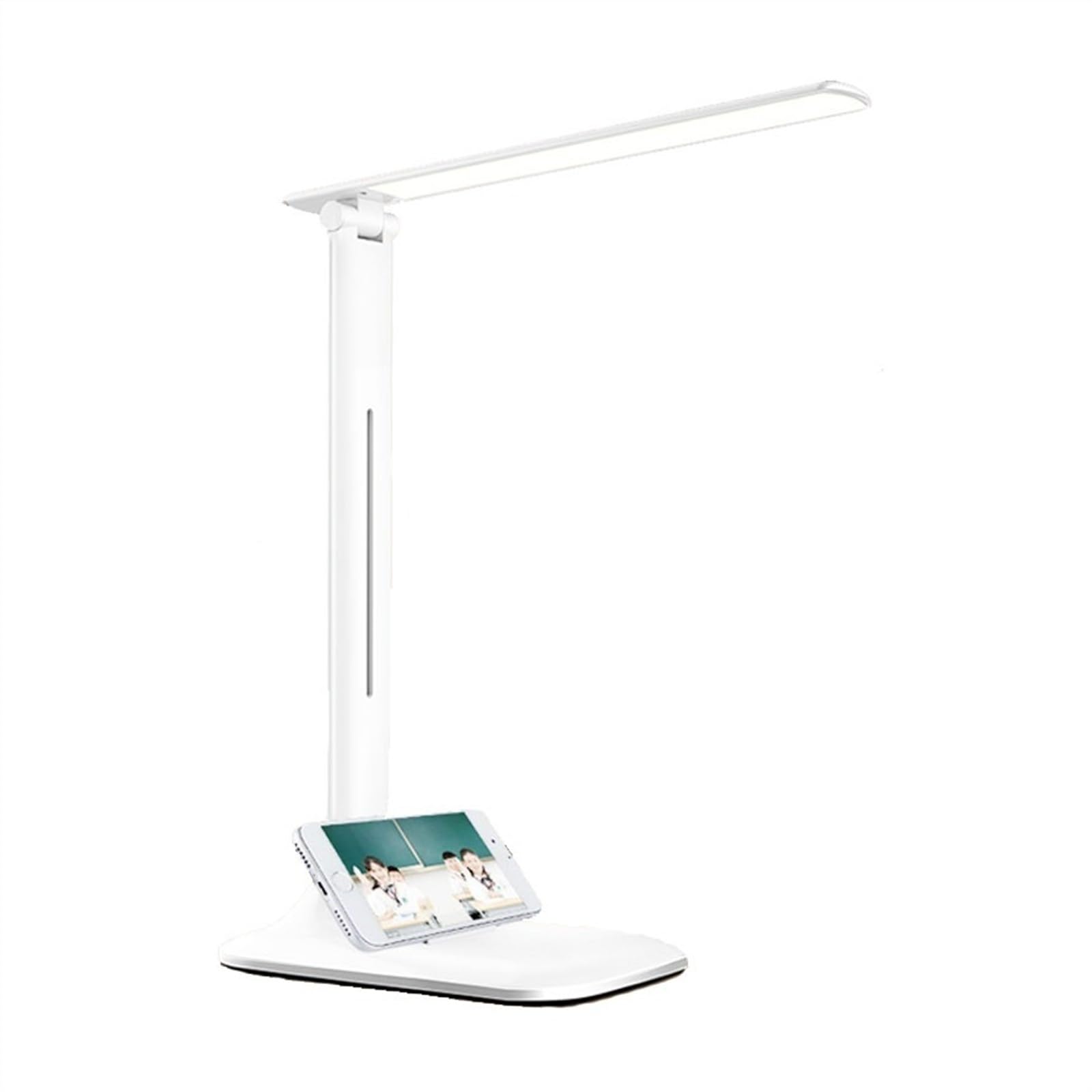 lampe de bureau Lampe de bureau, lampe de bureau LED rechargeable, lampe de lecture pliable blanche avec 3 modes d'éclairage et gradation en continu, commande tactile lampe de lecture ( Color : 2000mA