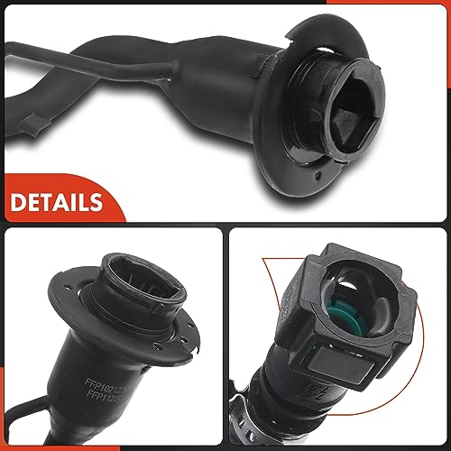 Col de remplissage de réservoir de carburant en acier anticorrosion pour Ford F-150 2009