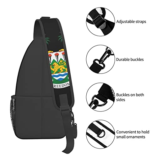 Mochila Bandolera Unisex National Emblem Sierra Leone miniatura 6