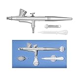 Airbrush Gun Jaywayne Airbrush Kit,Mini Airbrush Makeup Spary Gun 0.4mm Needle,Air Brushes For Painting,Airbrush For Cakes Decorations Nail Art Temporary Tattoo-Only Gun