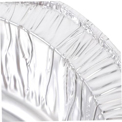 TIDTALEO 6個 使い捨てアルミホイル鍋 蓄熱設計で保温効果抜群 高耐熱アルミ製 バーベキューやピクニックに グリルやオーブン対応 多用途調