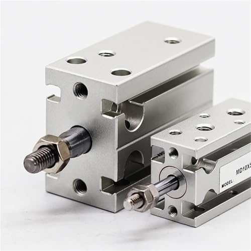 Vérin pneumatique MD25 à course précise de 10mm pour un contrôle multi-position optimal - 7