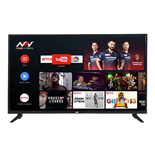 Image of NVY 102 cm (40 inch) HD Ready Smart LED TV | NVA40SR1 (Black) (2022 Model) Android TV