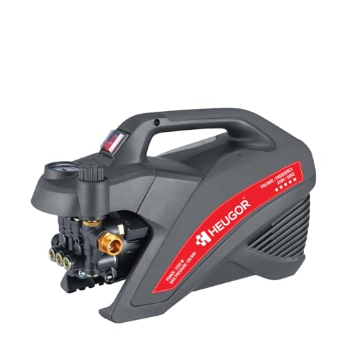 Image of H5 2200W High Pressure Car Washer, 165 Bar, 8.5L /Min, Induction Motor with Thermal Cutoff, 8M Steel-Reinforced Hose, Rotary Nozzle, Portable for Bike & Home Cleaning, 1-Year Warranty
