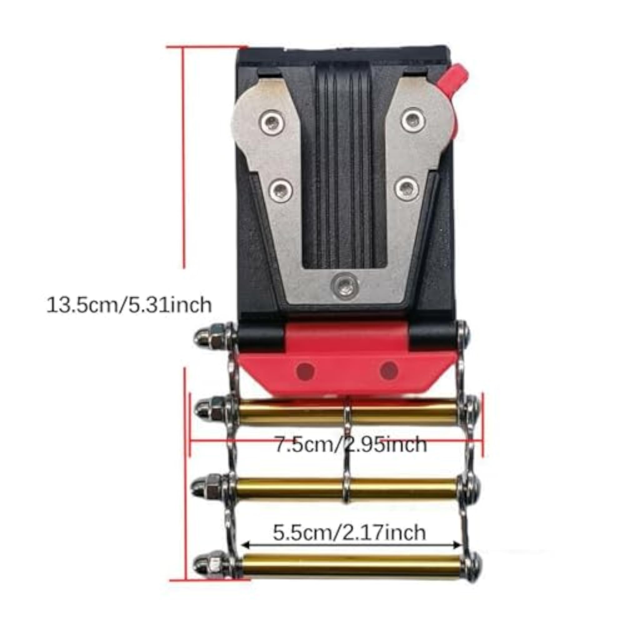 Tape Measure Holder Base on Belt, Easy Installation Metal Tool