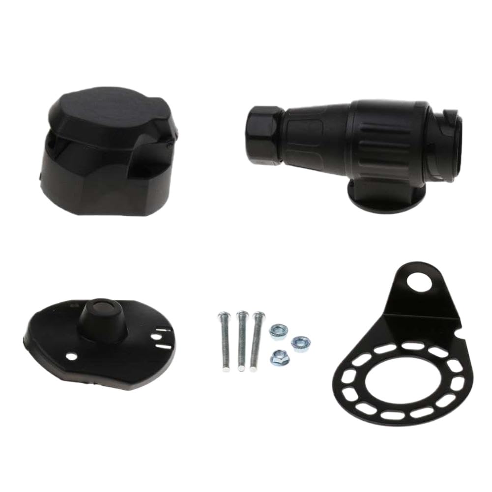 Conector de Enchufe para Remolque de Caravana y Barco de 13 Vías