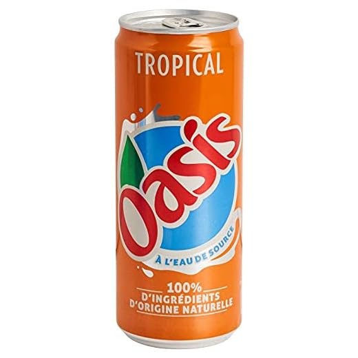 Oasis Tropical (24 x 0,33 Liter blik BE)