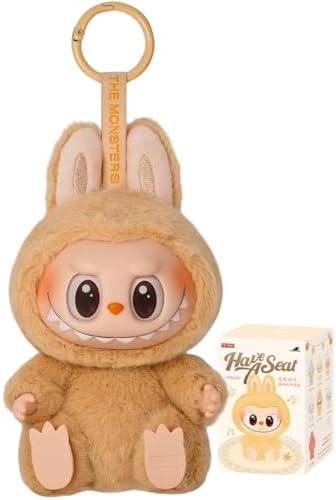 Labubu Pelúcia Popmart 15cm Have a Seat Surpresa Sentado