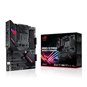 ASUS ROG Strix B550-F Gaming – Placa Base Gaming ATX AMD AM4 con VRM de 14 Fases, PCIe 4.0, Intel 2,5 GB LAN, Dual M.2, Micrófono cancelación Ruido, USB 3.2 Gen 2 e iluminación RGB Aura Sync