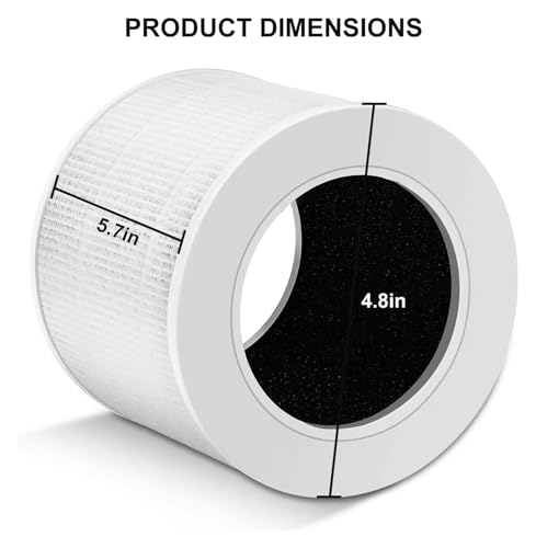 Filtre de rechange Levoit-Core Mini purificateur d'air compatible Mini-RF