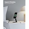 Lamicall Cell Phone Stand for Desk - [Height Adjustable] Foldable Mobile Phone Holder, Portable Stand for iPhone 17 16 15 14 13 12 11 Pro Max Plus Air, Galaxy S25, Office Gift, Telephone Accessories