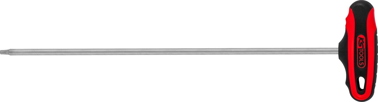 KS Tools 158.8054 Llave de pipa Torx con mango en T, larga, T25
