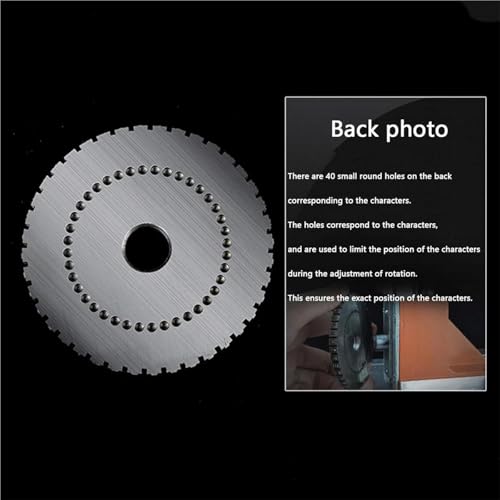 Timbro per targhe in metallo, goffratrice semiautomatica per artigianato e personalizzazione, include morsetto, piano di lavoro 135 mm x 200 mm