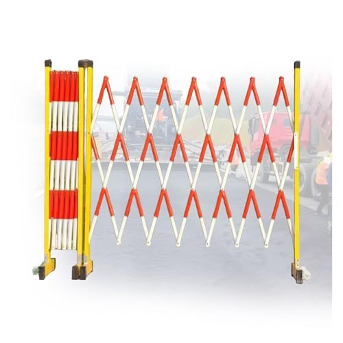 Barrière de circulation rétractable pour interdire zone dangereuse