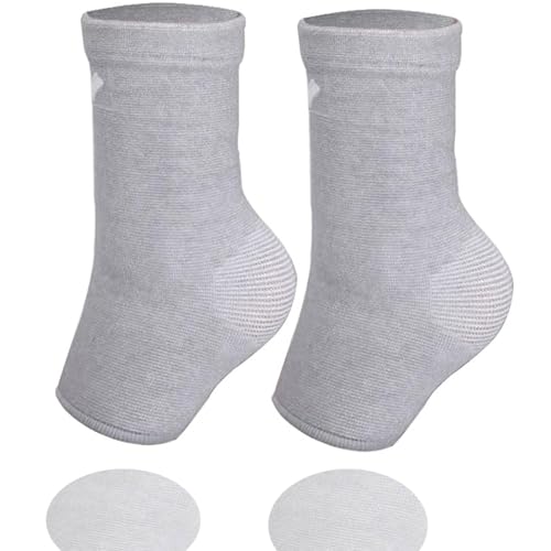 Bamboo Foot Sleeves - Ankle Compression Socks - Foot Compression Sleeves for Outdoor Sport Sport...