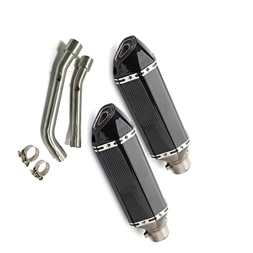 Silencieux GW250 échappement moto Suzuki GSR250 en acier durable pour rénovation mécanique
