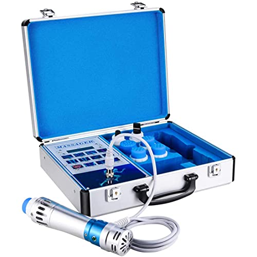 LWWOZL ED Shockwave Therapy Machine,Deep Tissue Percussion Body Relax Muscle Pain Relief Massager for Therapy Pain Relief Massag Treatment