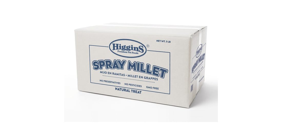 Amazon.com: Higgins Spray Millet Bird Treats, 5 Pounds, Single