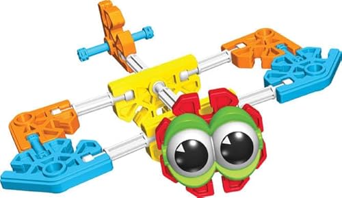 Set Build a Bunch, Kid K'NEX, Basic Fun, 85422A, modellini giocattolo di animali e veicoli per il gioco creativo, giocattoli per costruzioni adatti a bambini e bambine dai 3 anni in su - Lego - Immagine 4