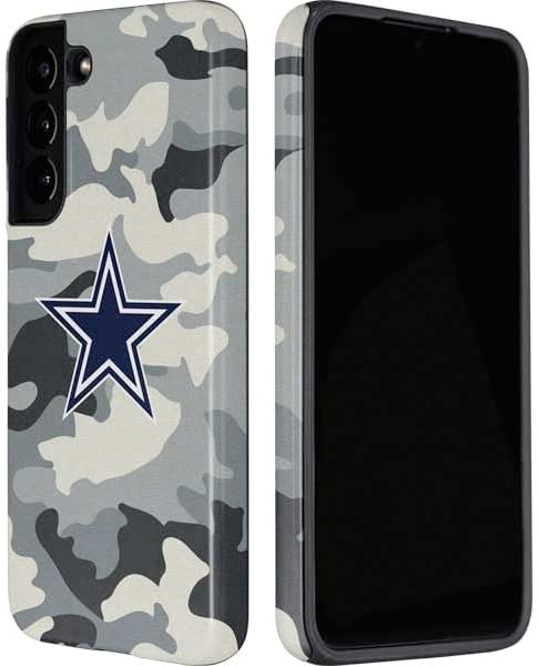 Skinit Pro Phone Case Compatible with Galaxy S22 Plus - Officially Licensed NFL Dallas Cowboys Camo Design