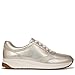 Naturalizer Womens Shay Lace Up Fashion Sneaker Champagne Metallic Leather 7.5 M