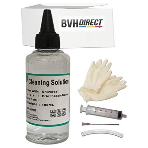 Unblock Print Head Nozzles for Inkjet Printers. Epson, Brother, HP, Kodak and LexMark Cleaning Kit Cover