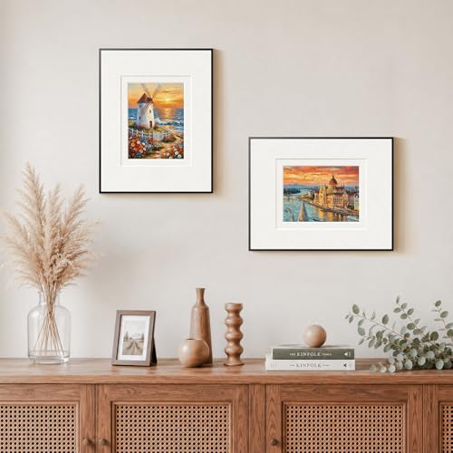 Image of ePaper Digital Frame, E-Ink Display, Wall Art Decor for Home & Office, 13.3 inch Full Color Canvas Display, Anti-Glare, Ultra Long Battery, App-Control, Unique Birthday Gifts for Mom Father Friends