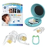 Kids Ear Plugs(6-12yrs), 2 Pairs Reusable Noise Relief...