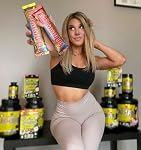 MAMMOTH Protein Bar, Crunch de beurre d'arachides au chocolat, 25g Protéines, Sucre faible, Carbe faible, Sans gluten, 12 x 65g (12 Compte) (12 Compte, croûte de beurre d'arachides au chocolat)