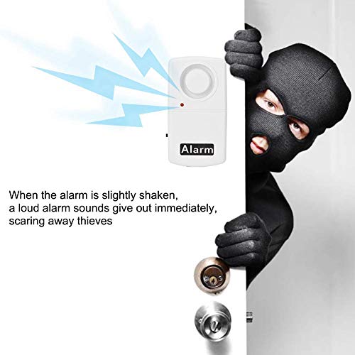 Earthquake Detector Doorbell, Earthquake Alarm Detector Against Thieves Home Security Vibration Sensor, Mini Impending Quake Sensors & Alarms (1PCS)