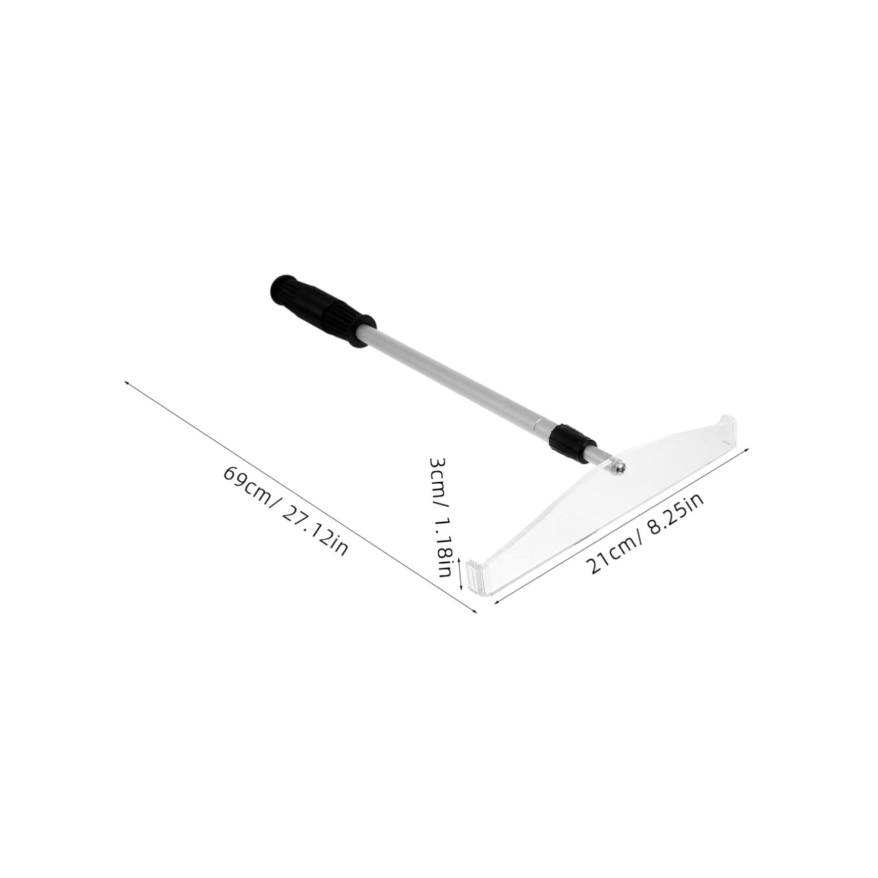 KOMBIUDA Sturdy Poker Chip Rake Poker Chips Rake for Poker Games Comfortable Handle