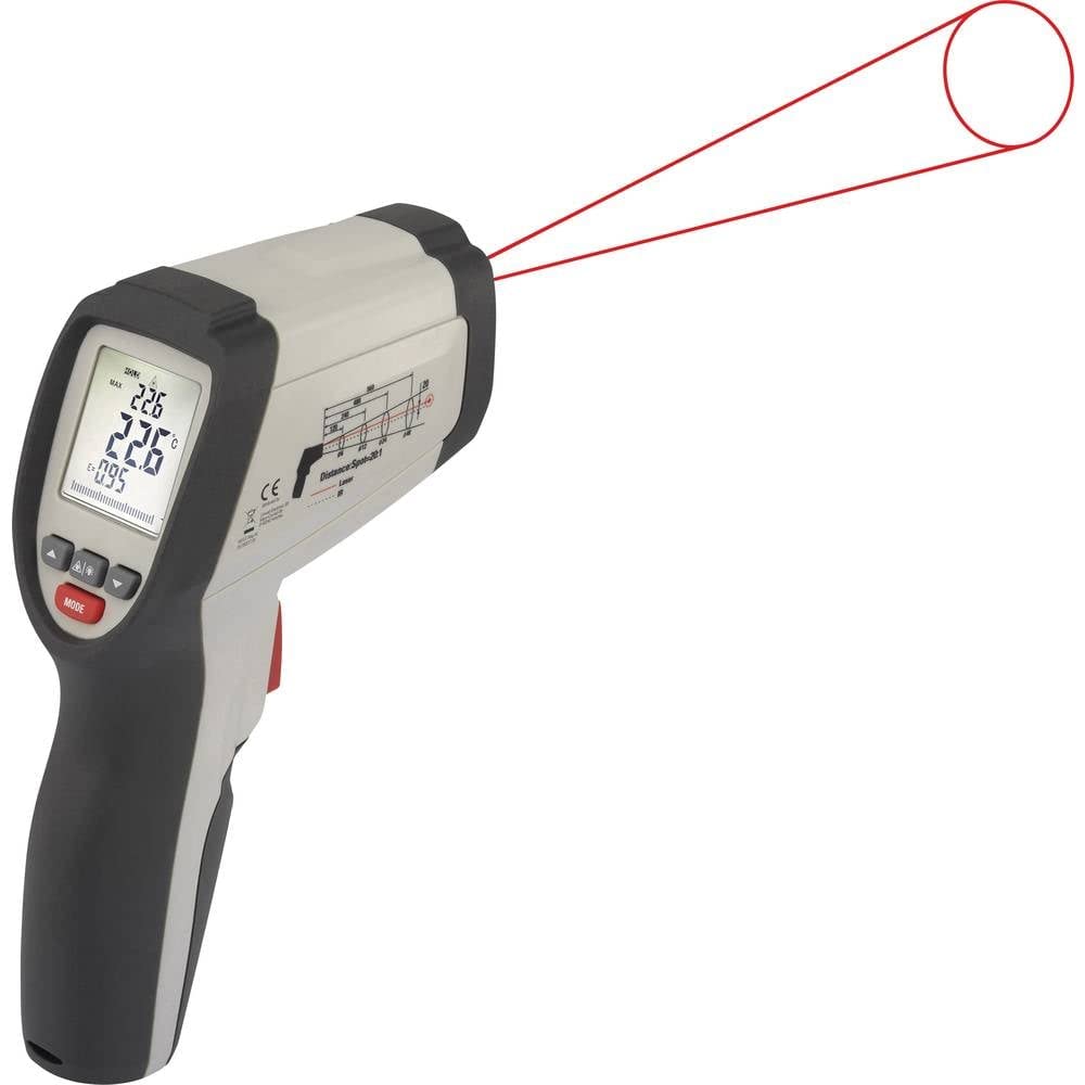 VOLTCRAFT IR 800-20C Termometro a infrarossi ottico 20:1-40 - +800 °C pirometro